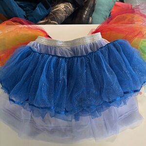 Six girls TuTu’s, and costume items.